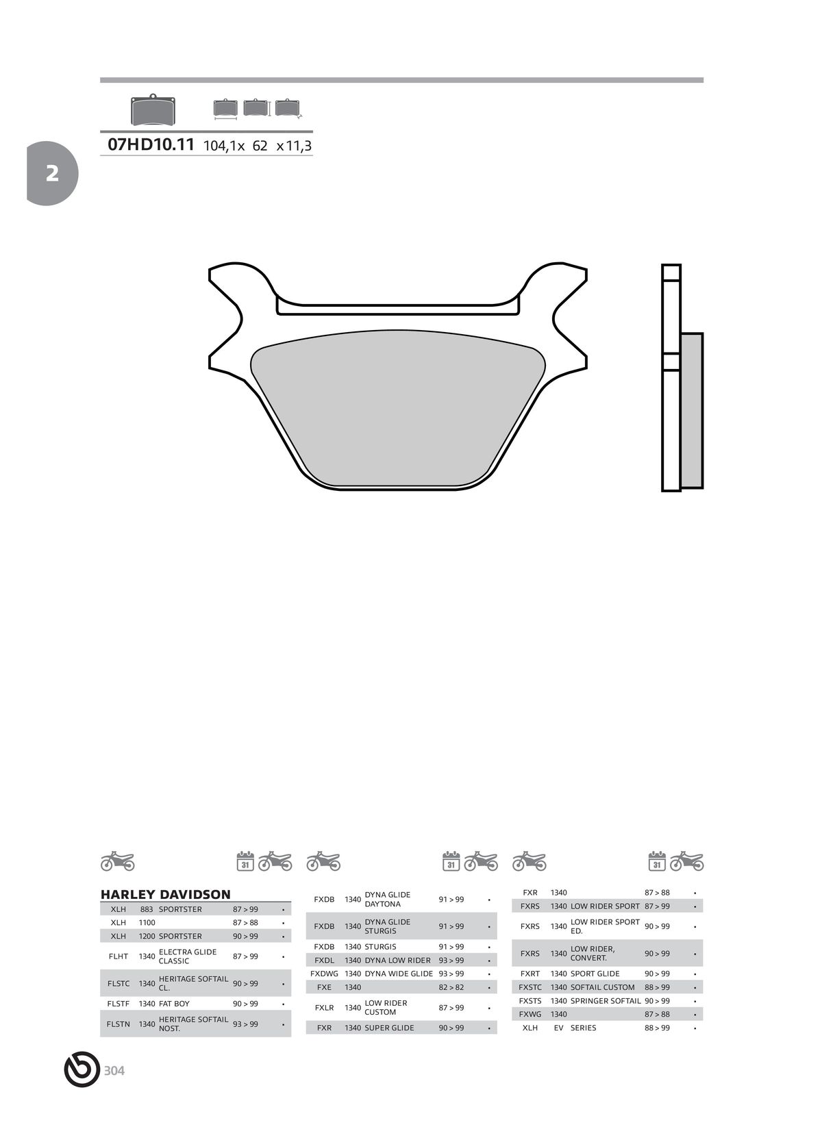 Catalogue BREMBO 2024 , page 00306