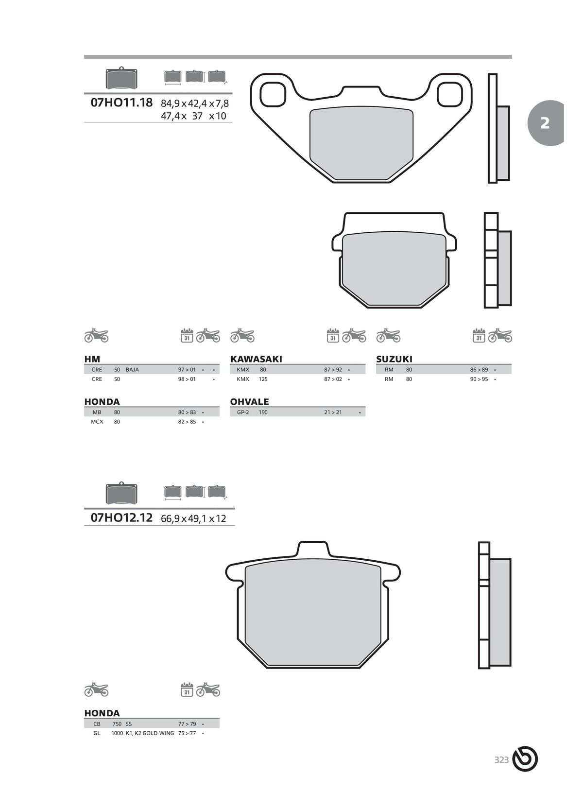 Catalogue BREMBO 2024 , page 00325