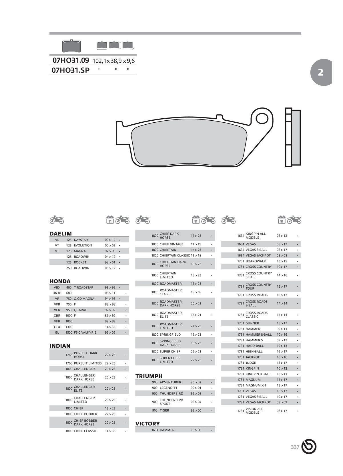 Catalogue BREMBO 2024 , page 00339