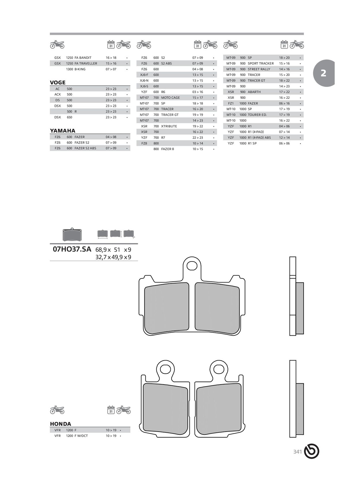 Catalogue BREMBO 2024 , page 00343