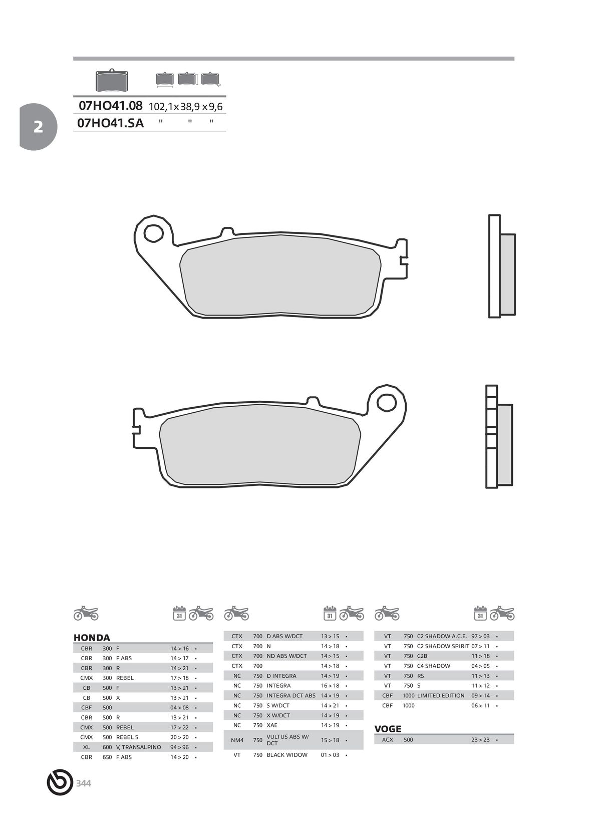 Catalogue BREMBO 2024 , page 00346