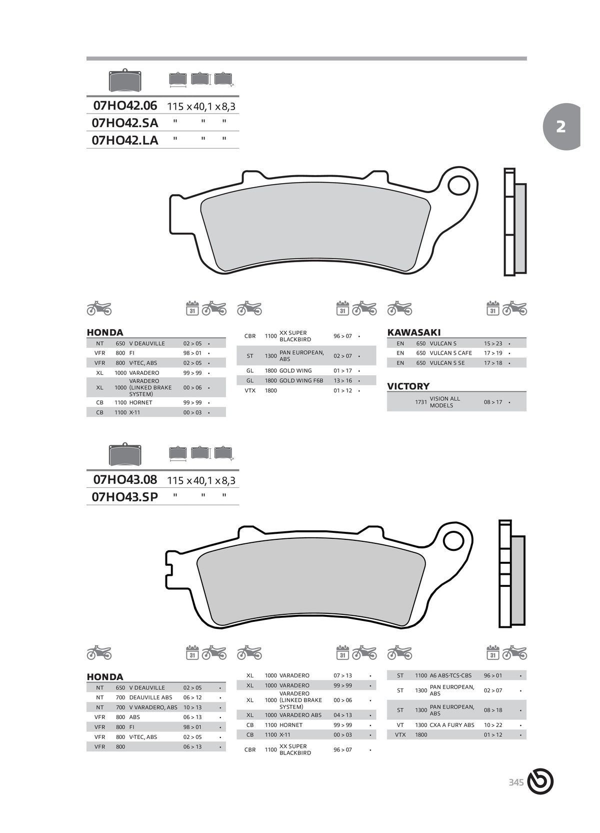 Catalogue BREMBO 2024 , page 00347