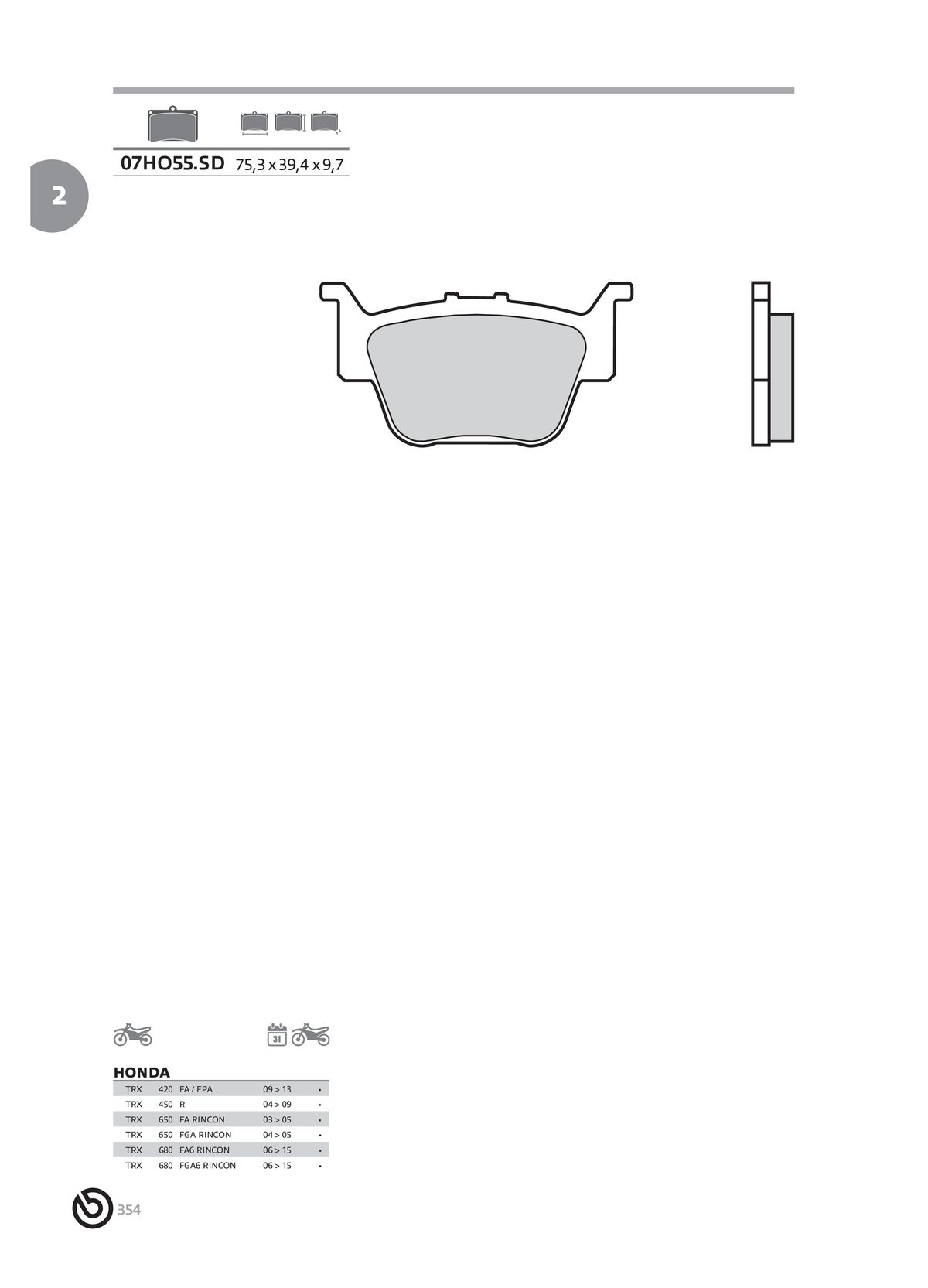 Catalogue BREMBO 2024 , page 00356