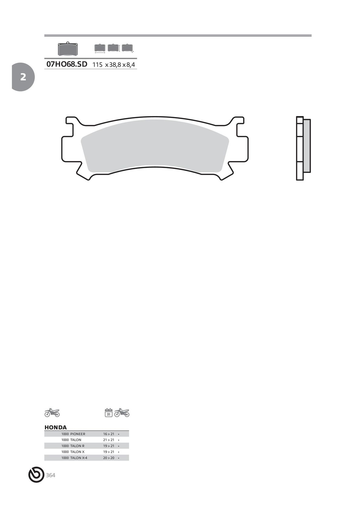 Catalogue BREMBO 2024 , page 00366