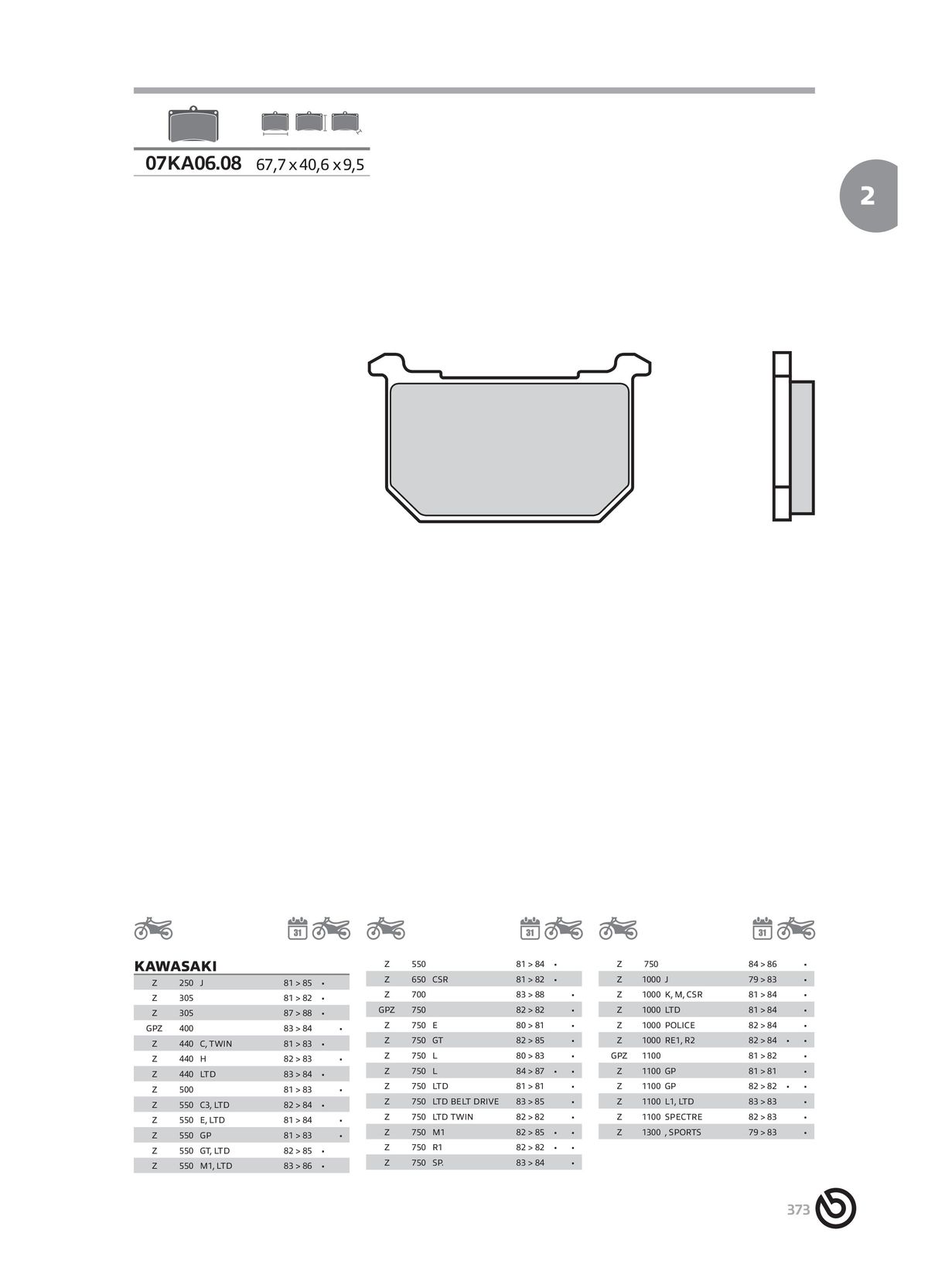 Catalogue BREMBO 2024 , page 00375