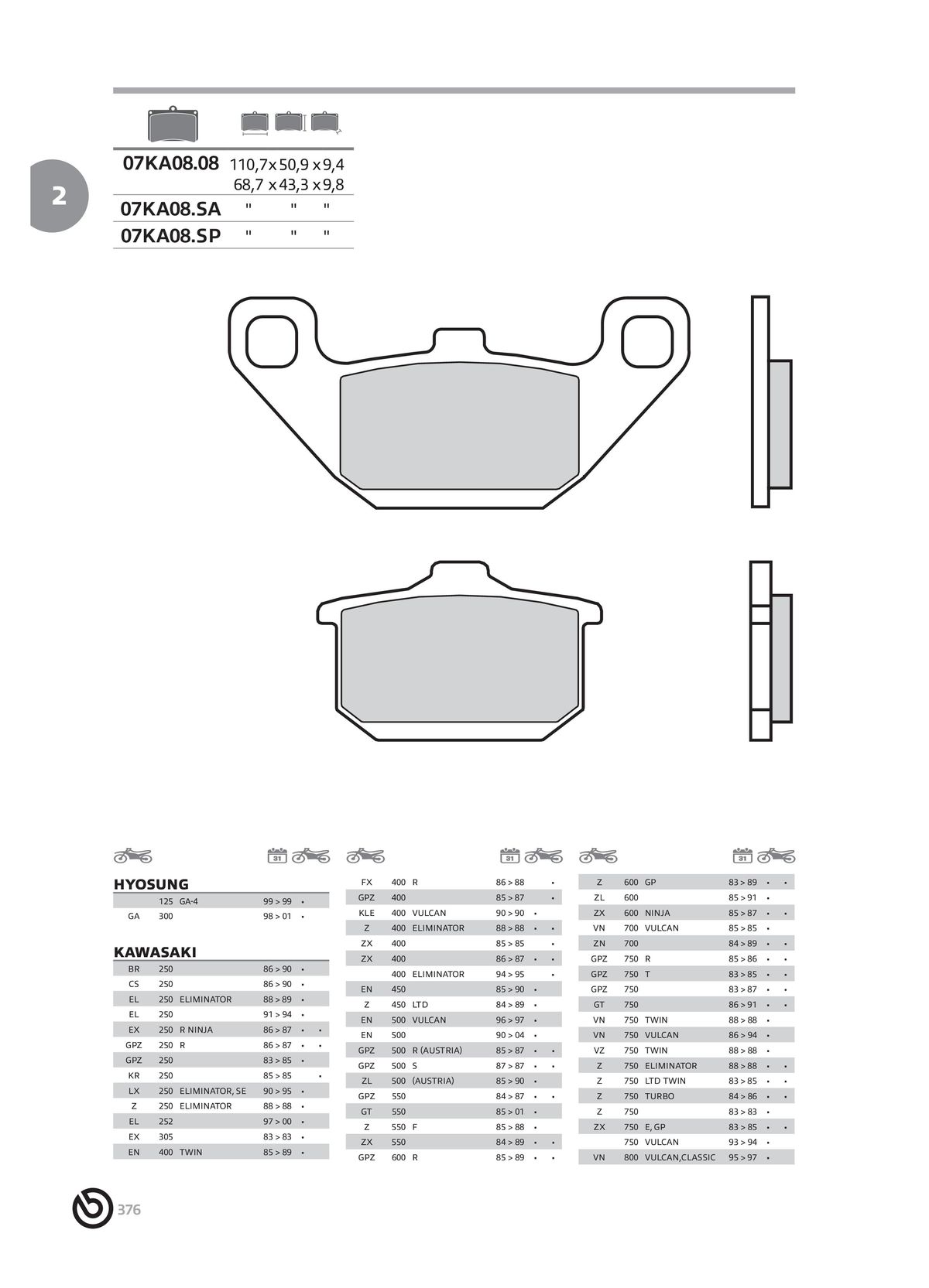 Catalogue BREMBO 2024 , page 00378