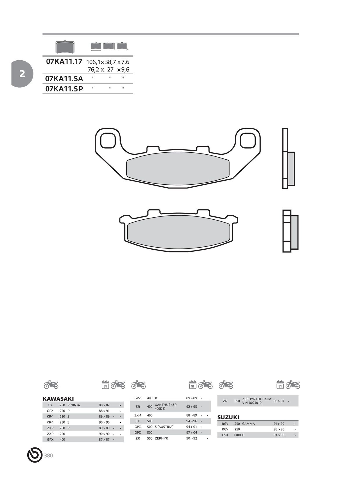 Catalogue BREMBO 2024 , page 00382
