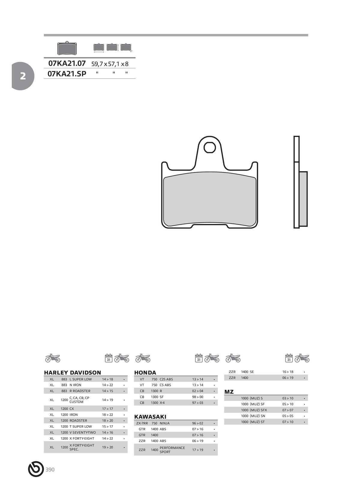 Catalogue BREMBO 2024 , page 00392