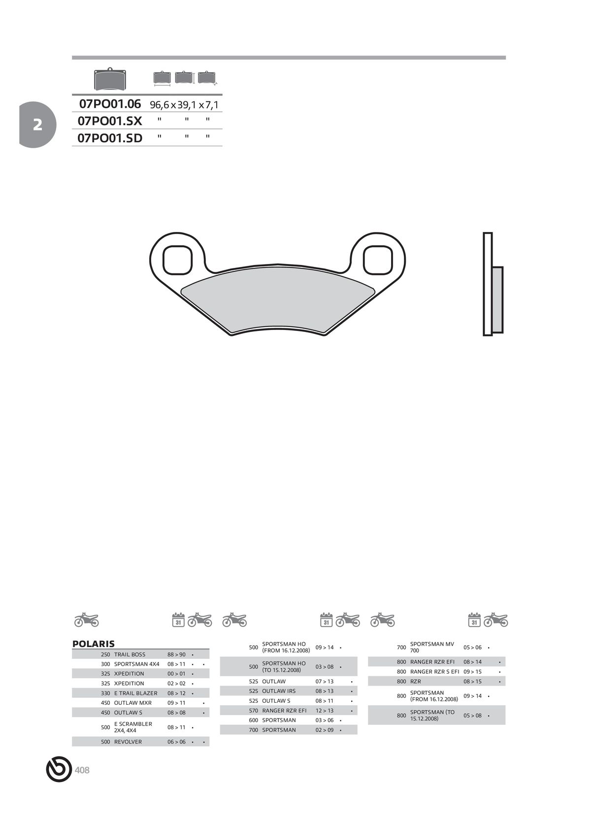 Catalogue BREMBO 2024 , page 00410