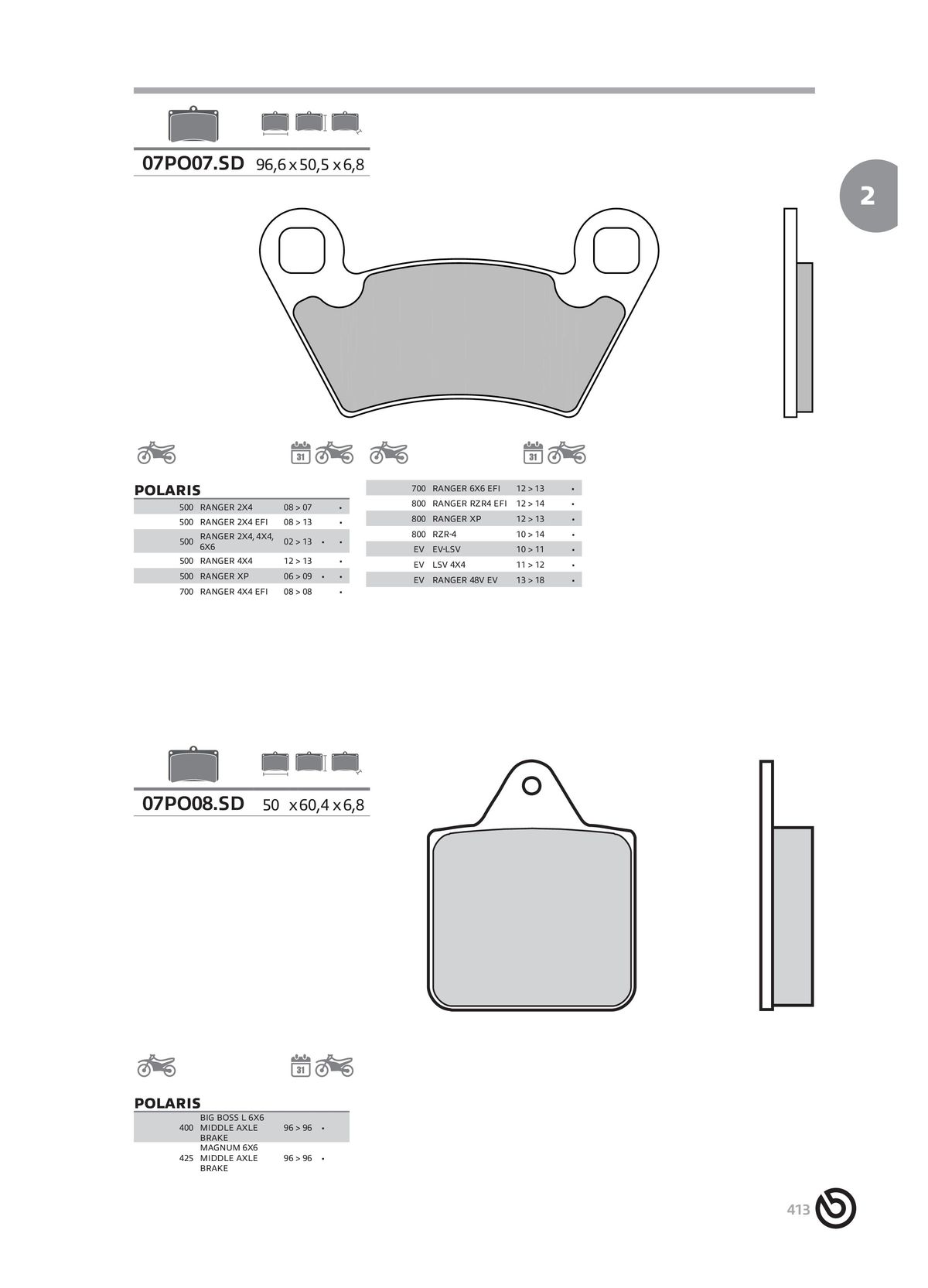 Catalogue BREMBO 2024 , page 00415