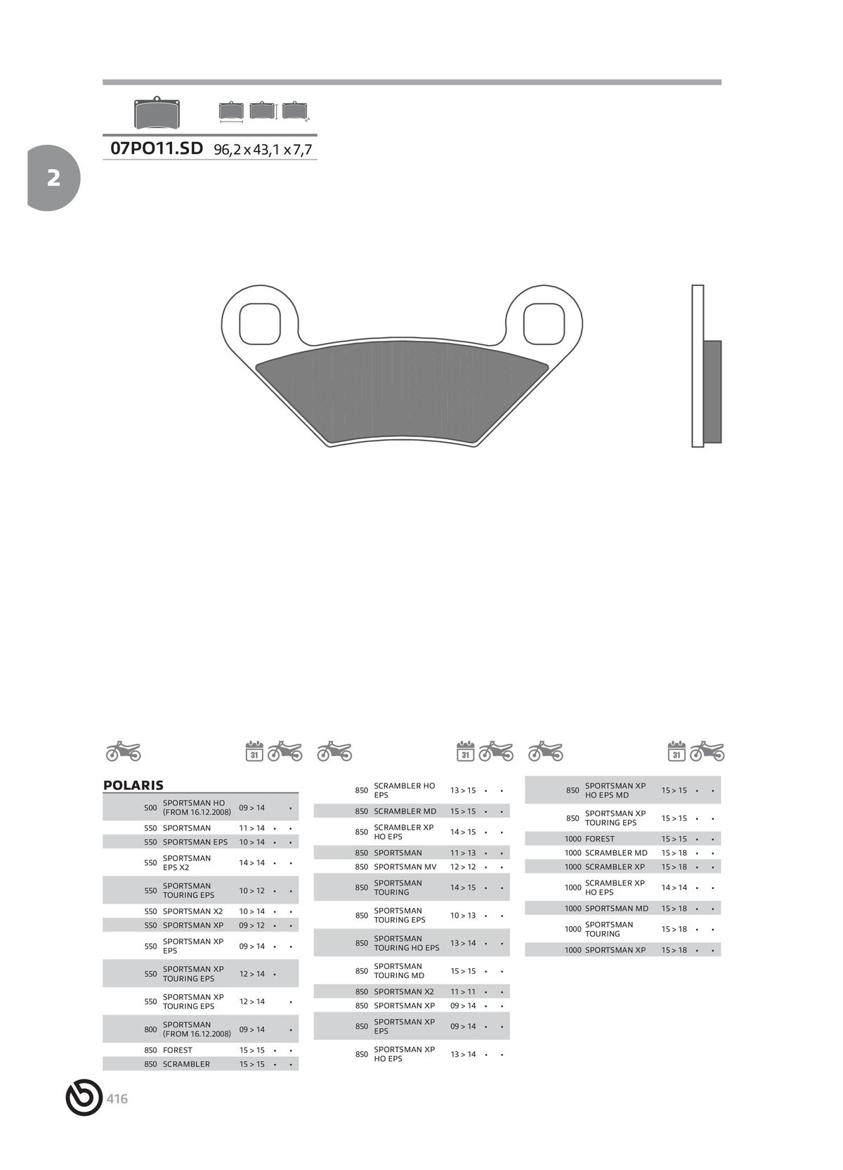 Catalogue BREMBO 2024 , page 00418