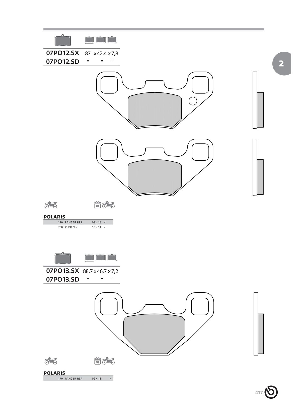 Catalogue BREMBO 2024 , page 00419