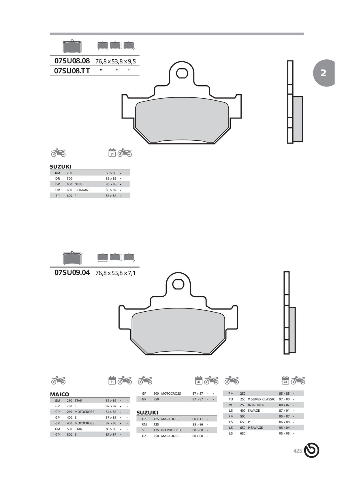 Catalogue BREMBO 2024 , page 00427