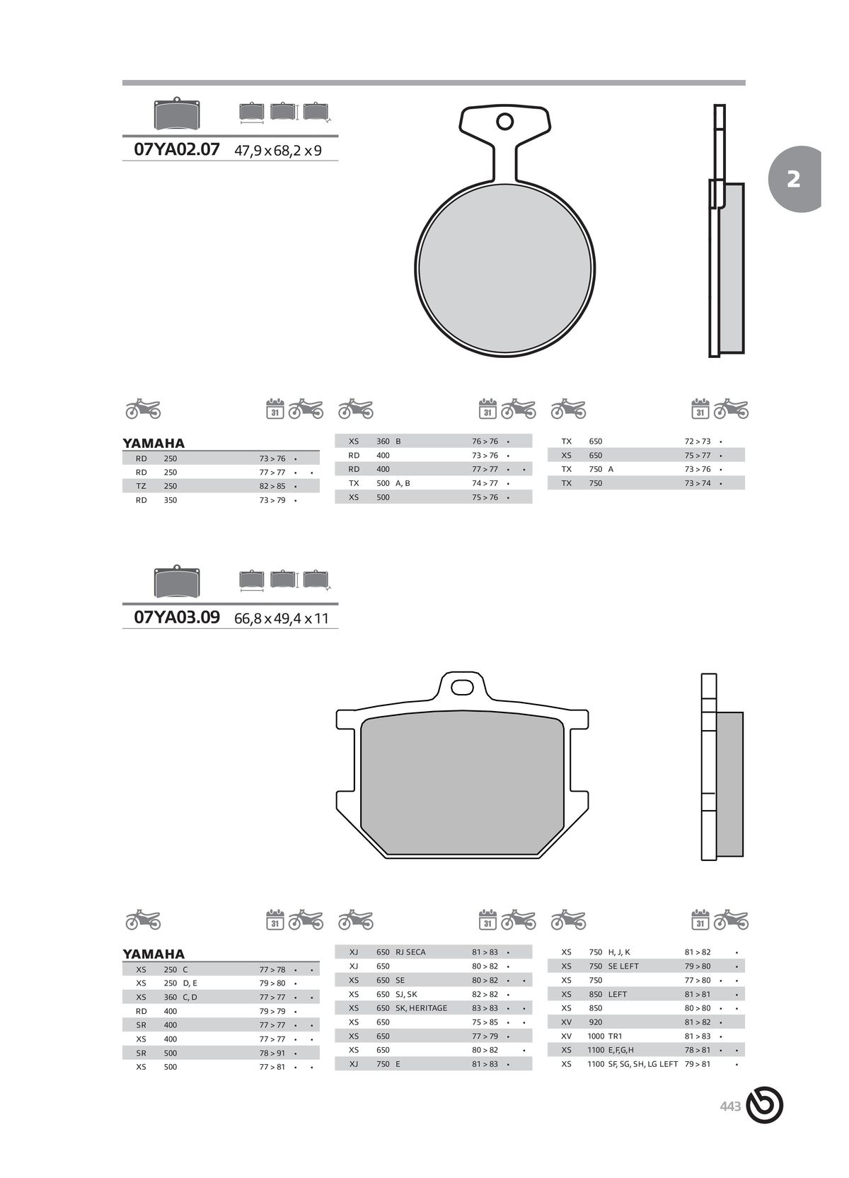 Catalogue BREMBO 2024 , page 00445