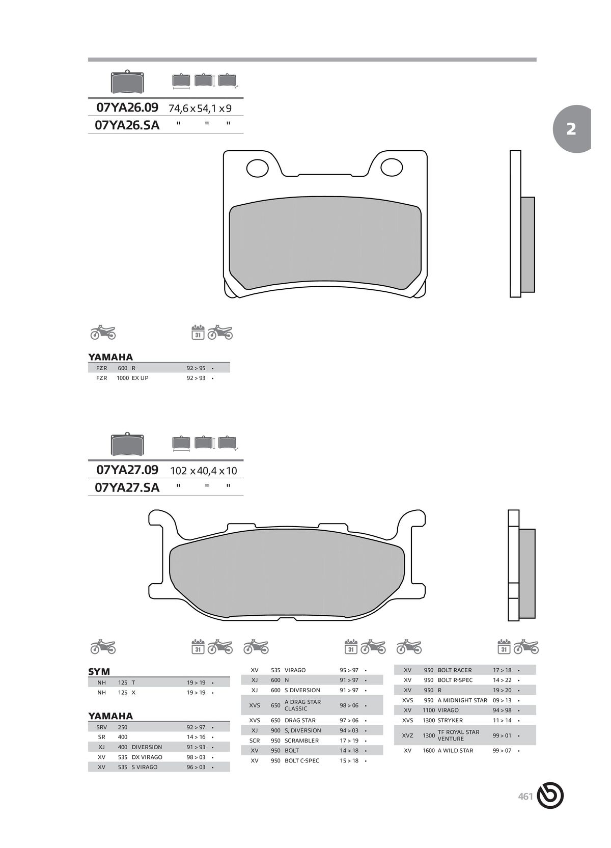 Catalogue BREMBO 2024 , page 00463