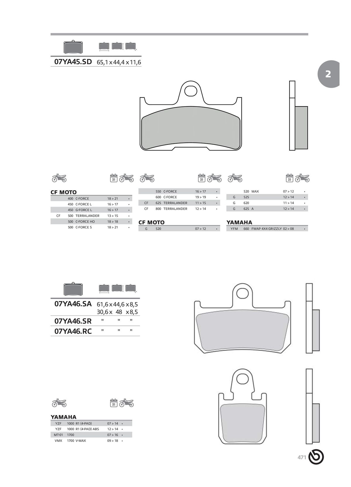 Catalogue BREMBO 2024 , page 00473