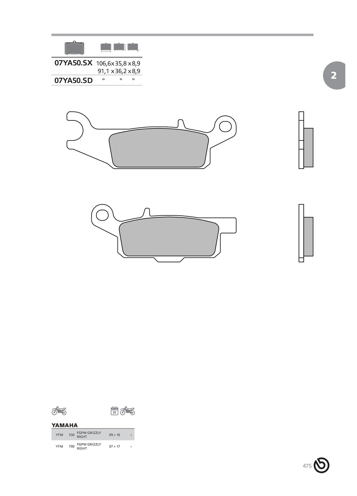 Catalogue BREMBO 2024 , page 00477