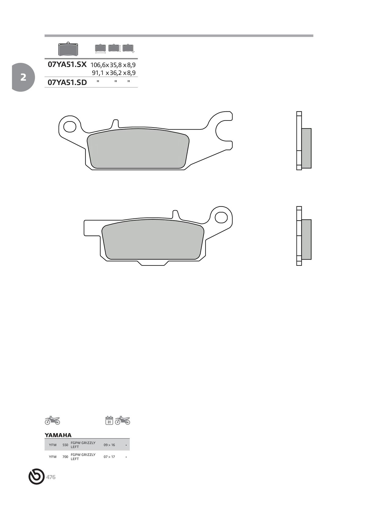 Catalogue BREMBO 2024 , page 00478