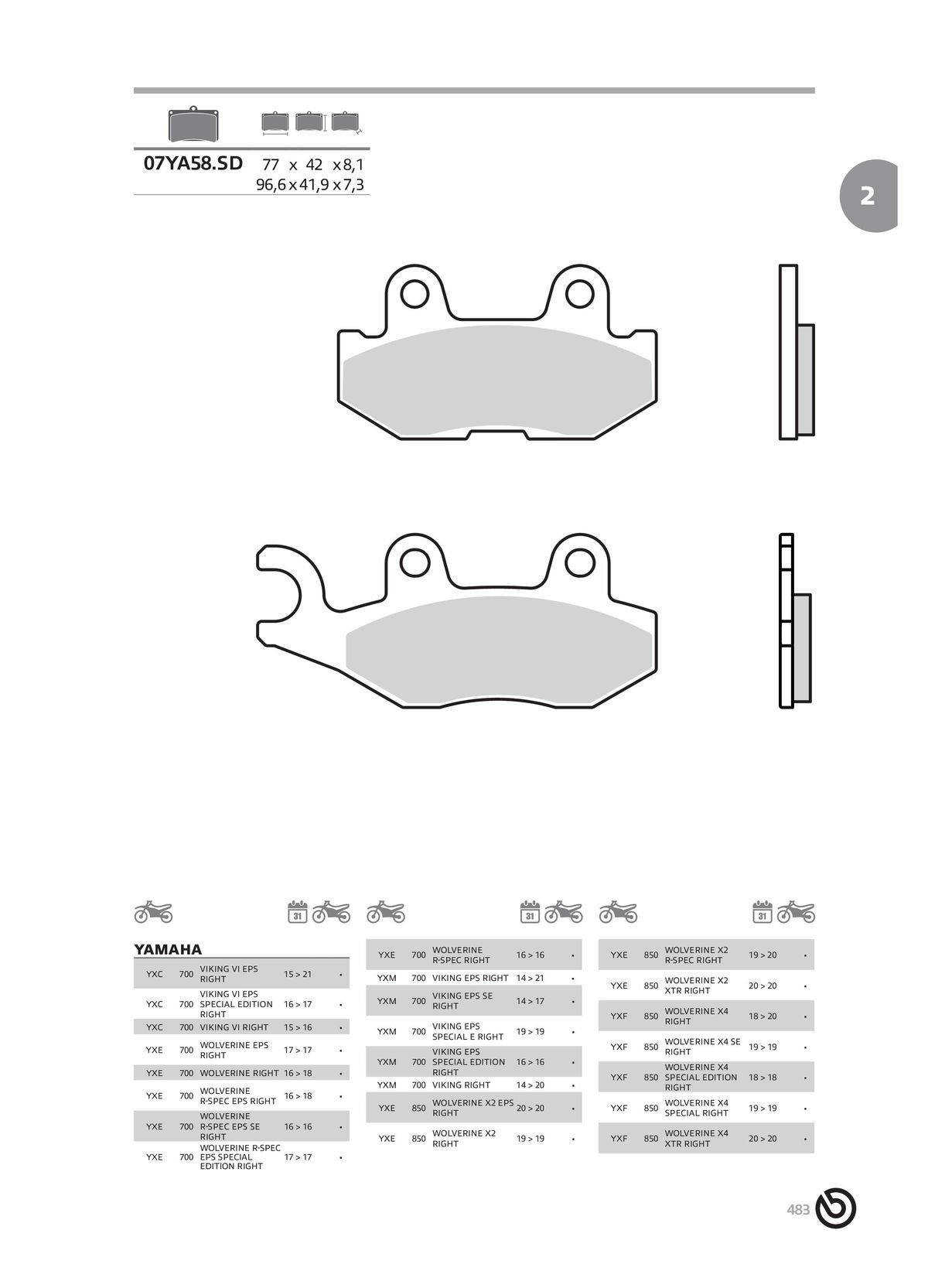 Catalogue BREMBO 2024 , page 00485