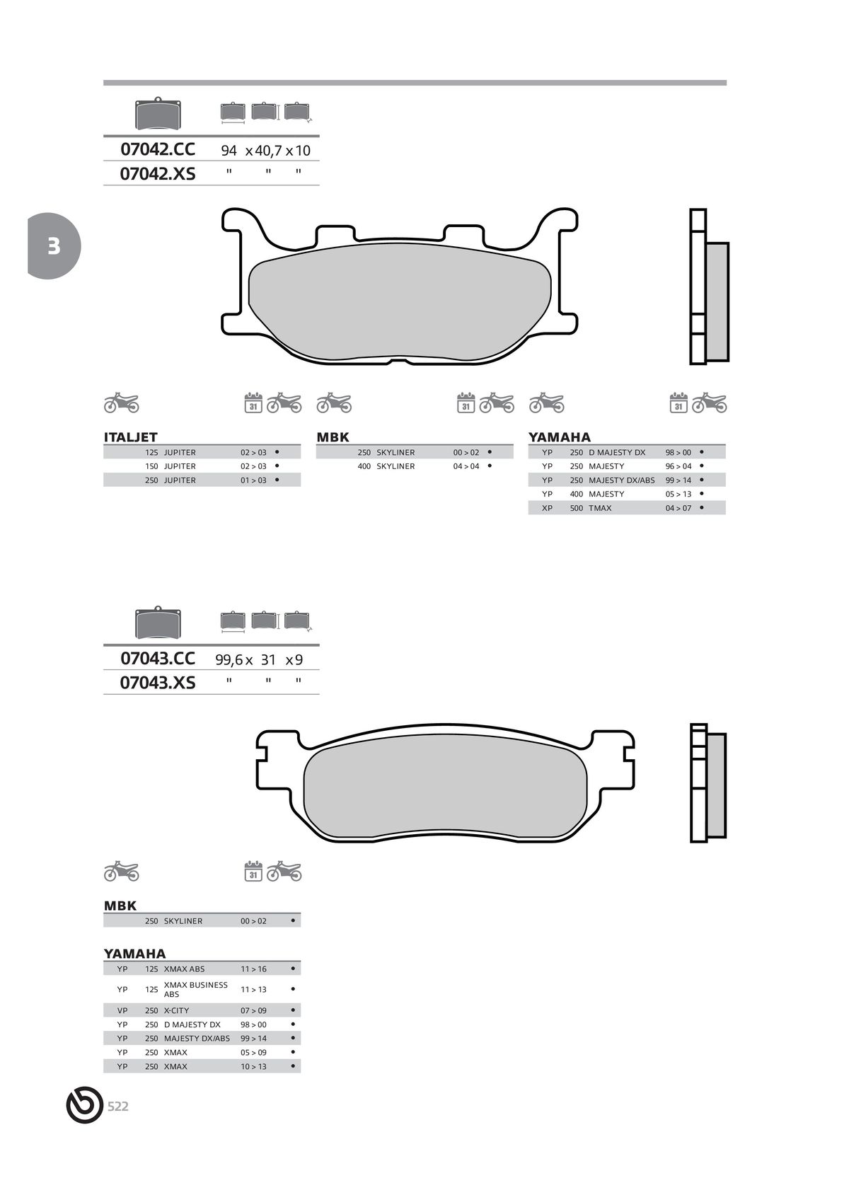 Catalogue BREMBO 2024 , page 00524