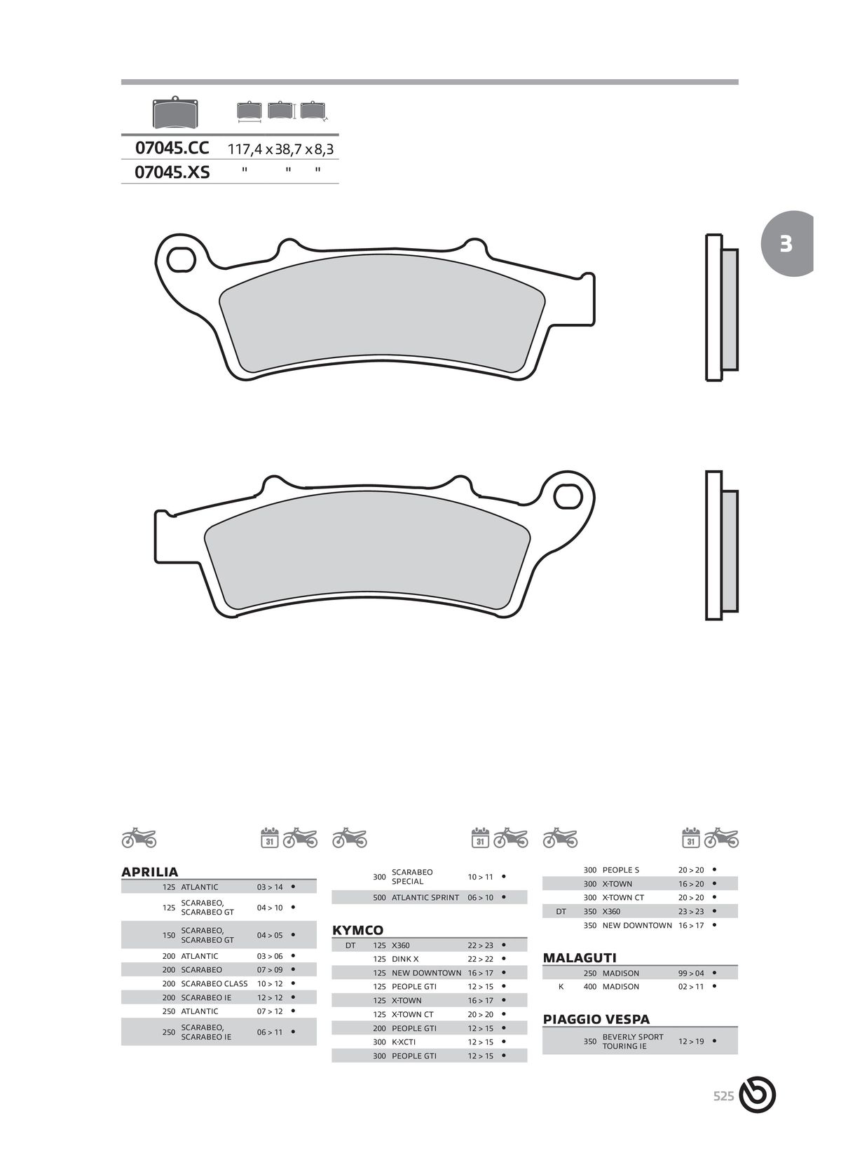 Catalogue BREMBO 2024 , page 00527