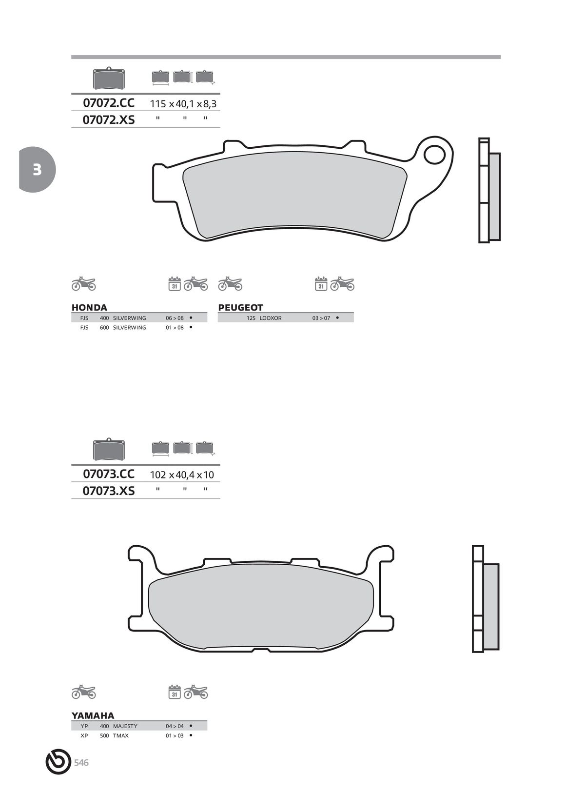 Catalogue BREMBO 2024 , page 00548