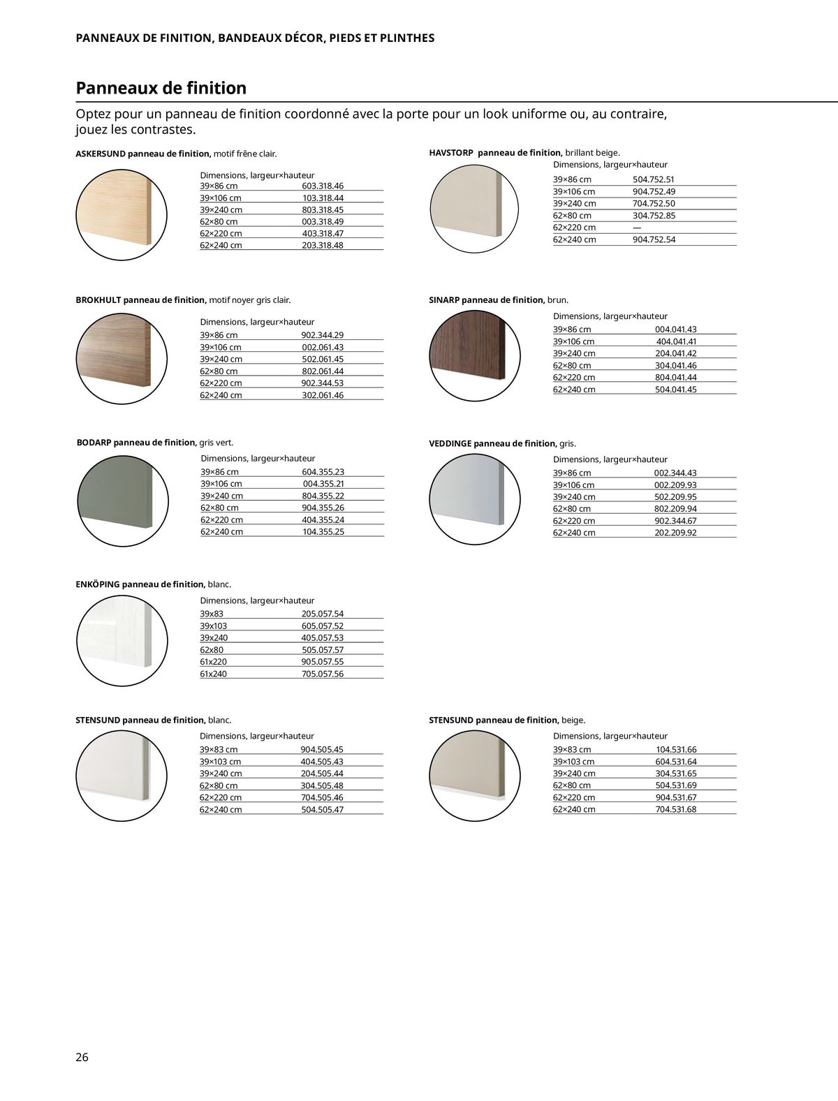 Catalogue IKEA CUISINES, page 00026