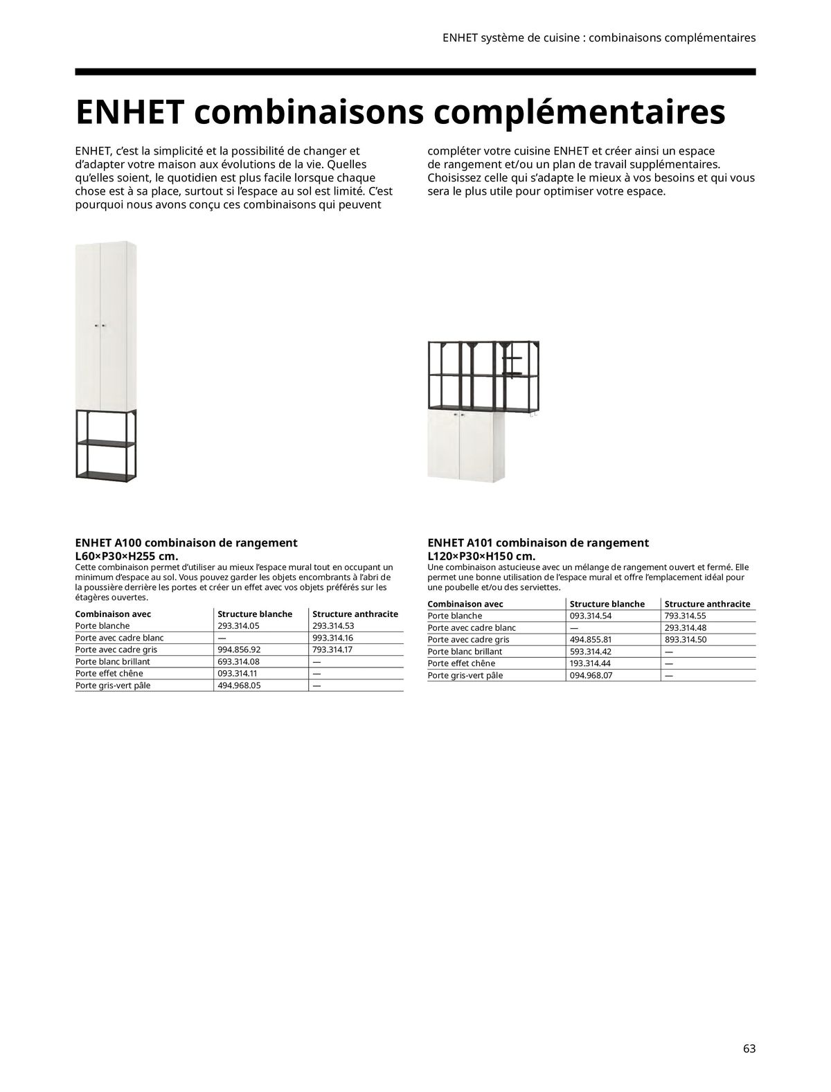 Catalogue IKEA CUISINES, page 00063