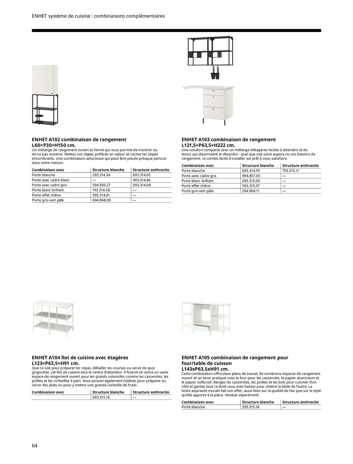 Catalogue IKEA CUISINES, page 00064