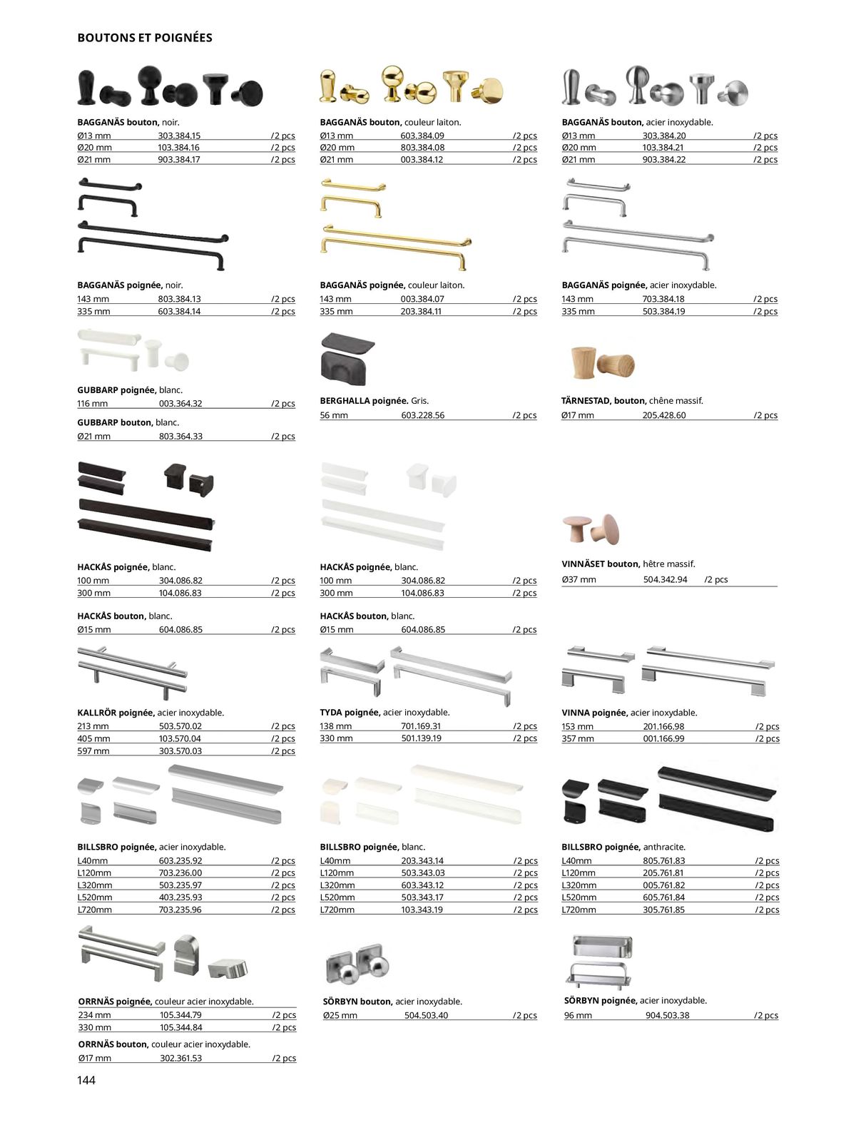 Catalogue IKEA CUISINES, page 00144