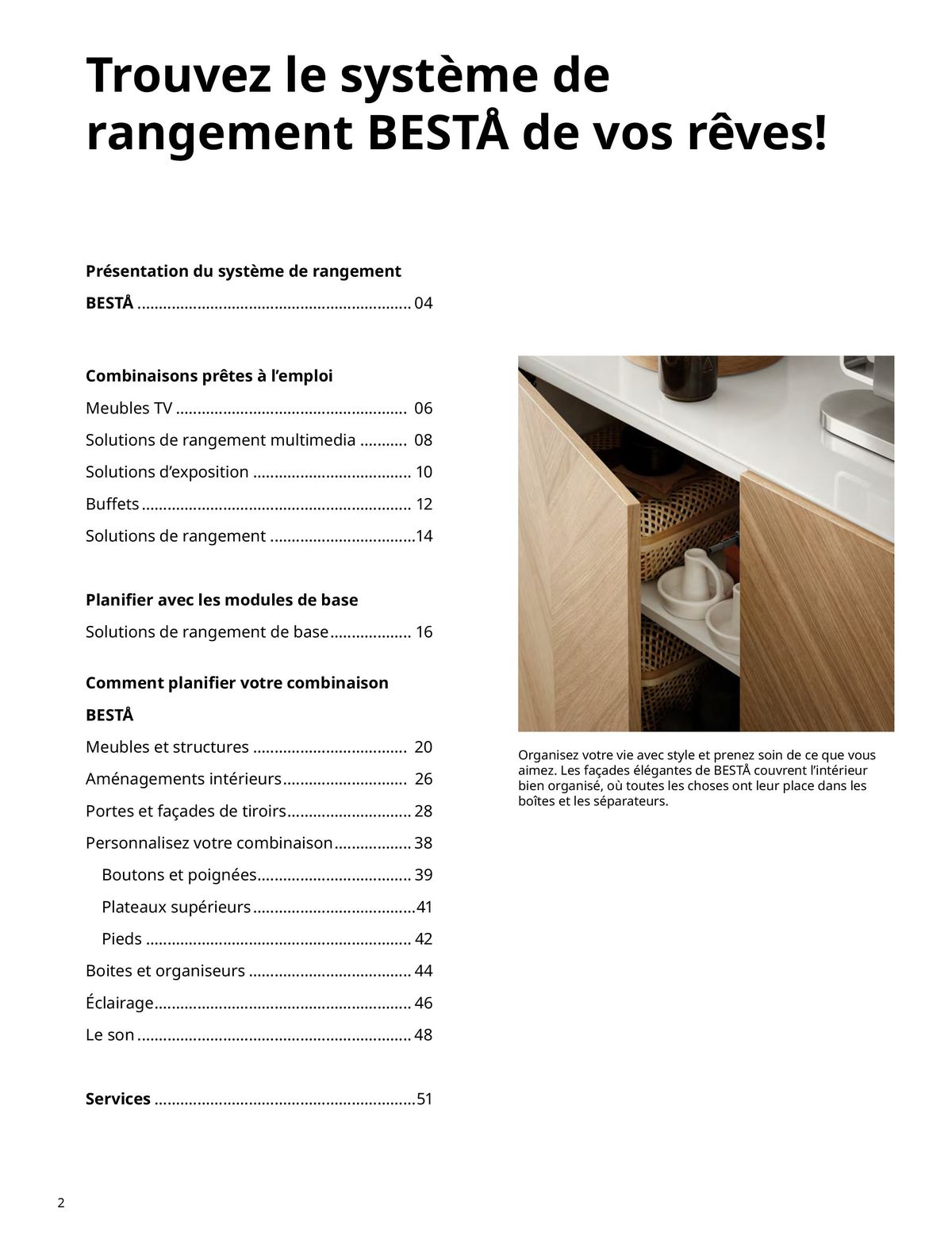 Catalogue BESTÅ rangement, page 00002