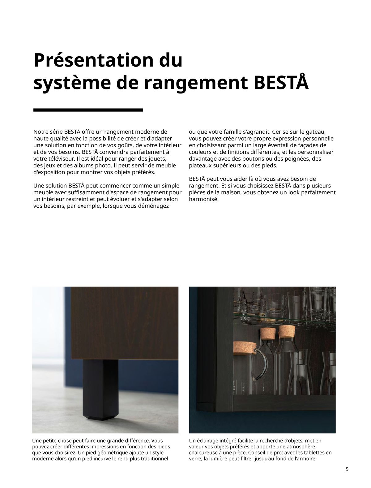 Catalogue BESTÅ rangement, page 00005