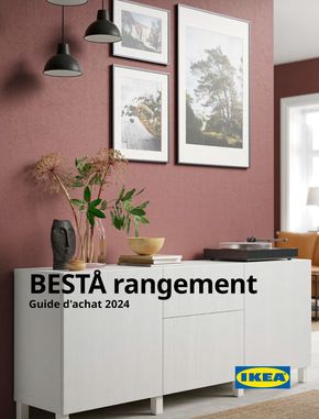 Promos de Meubles et Décoration à Huez | BESTÅ rangement sur IKEA | 03/01/2024 - 30/11/2024