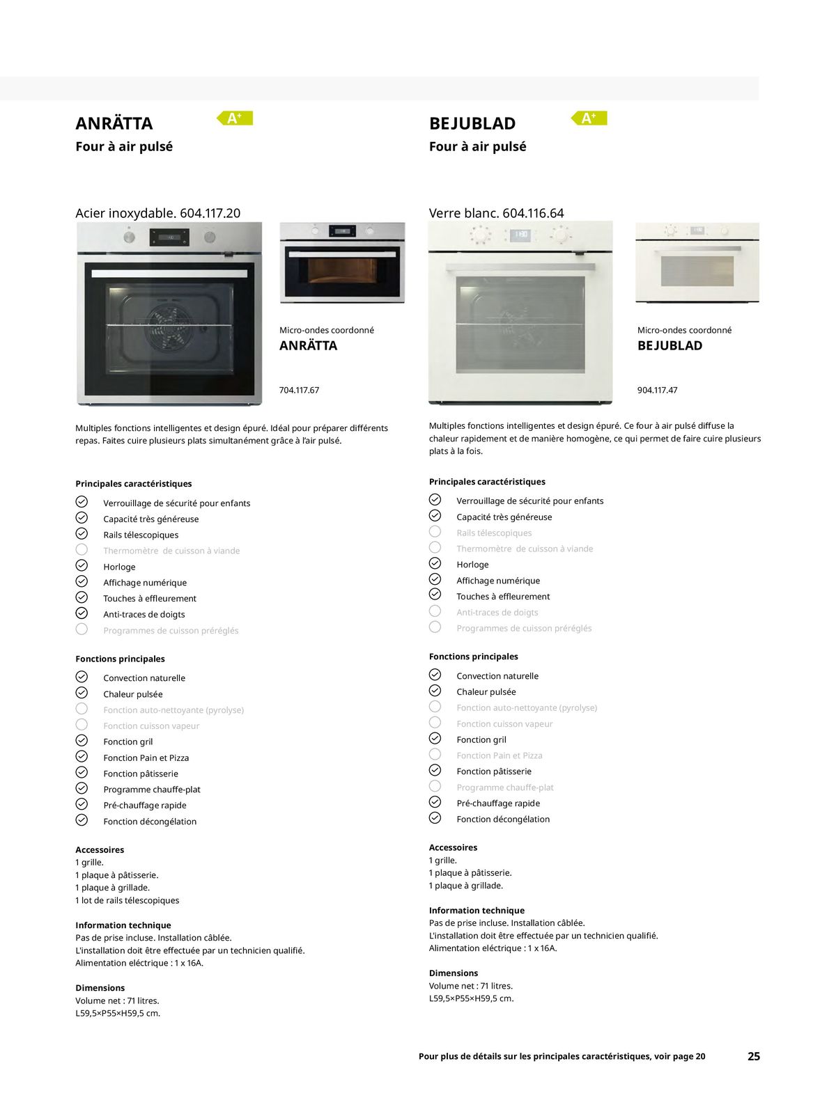 Catalogue IKEA ÉLECTROMÉNAGER, page 00025