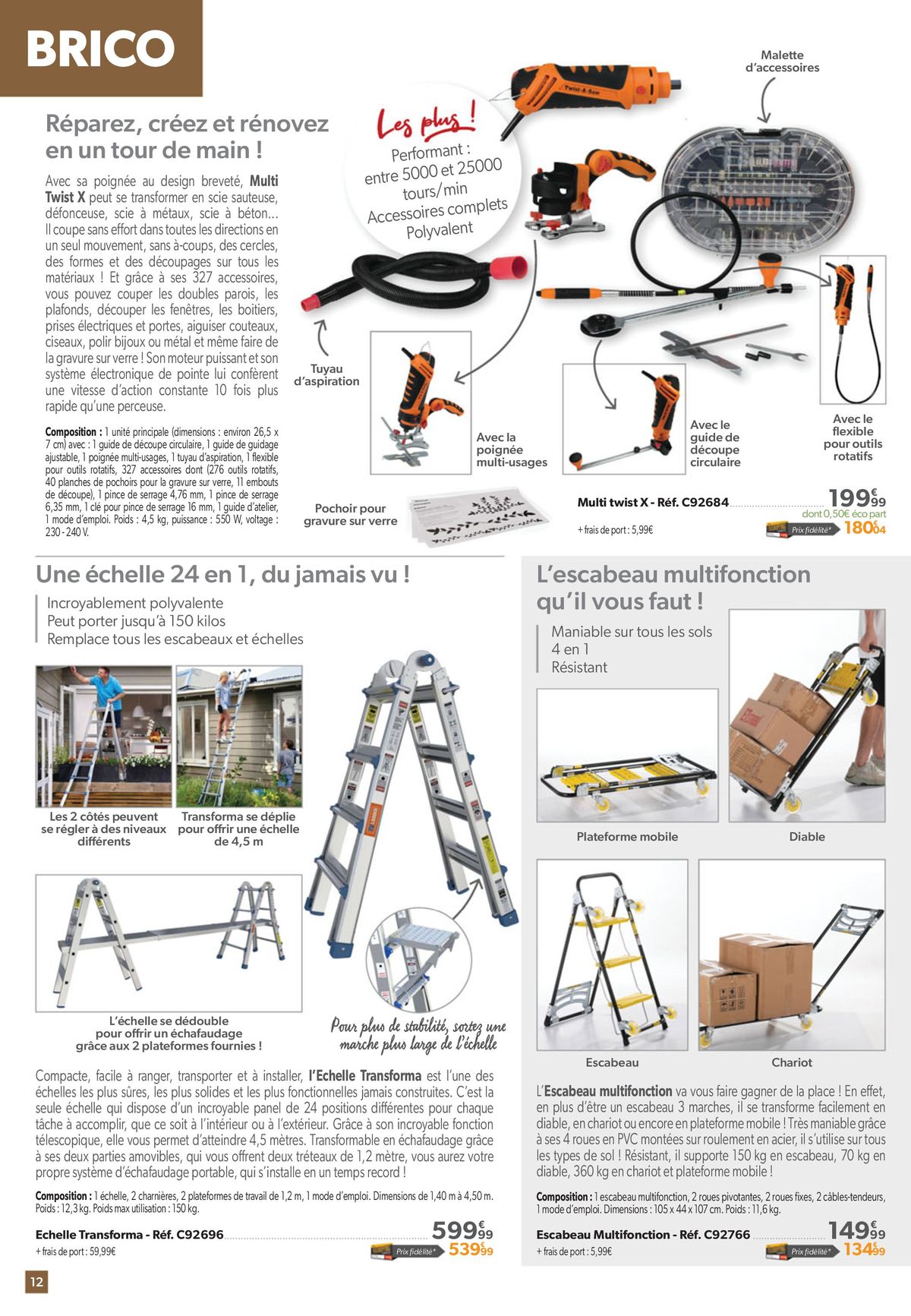 Catalogue Découvrez tous nos meilleurs produits pour la Maison !, page 00012