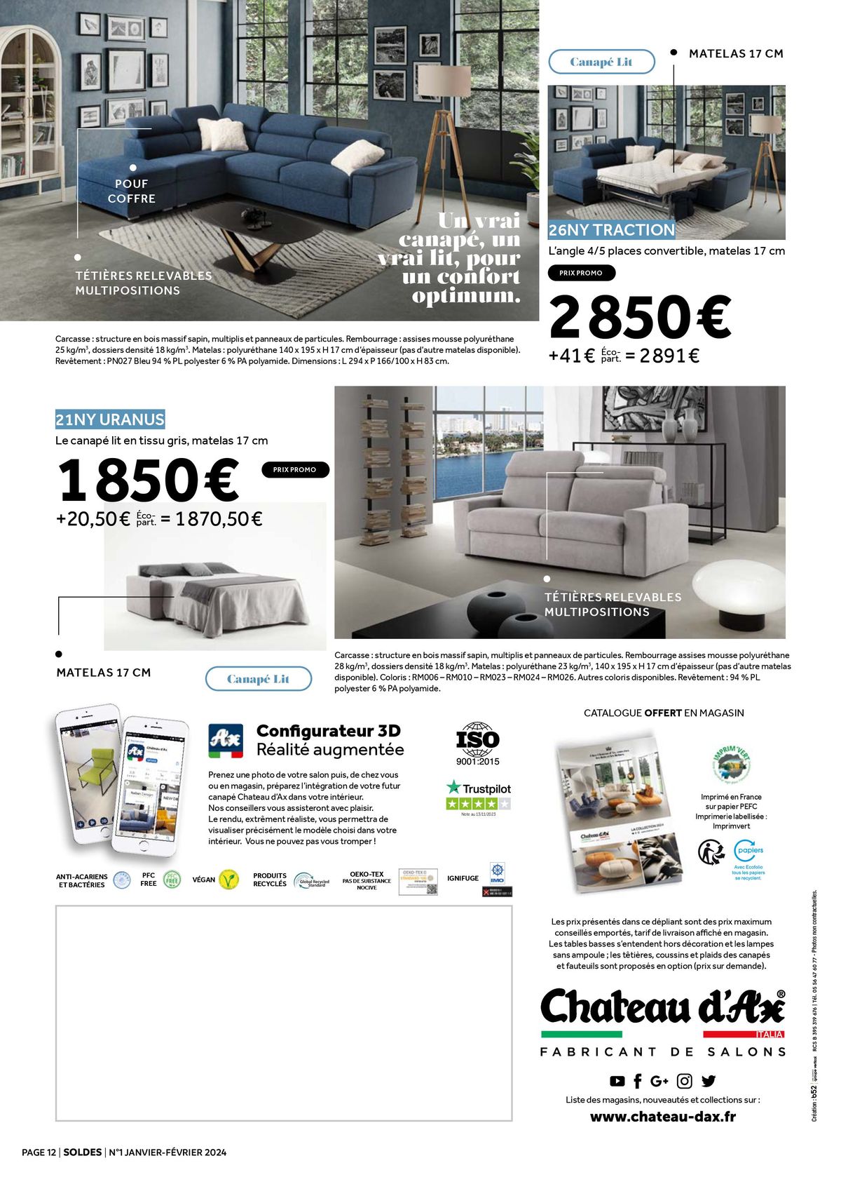 Catalogue SOLDES D'HIVER 2024, page 00012