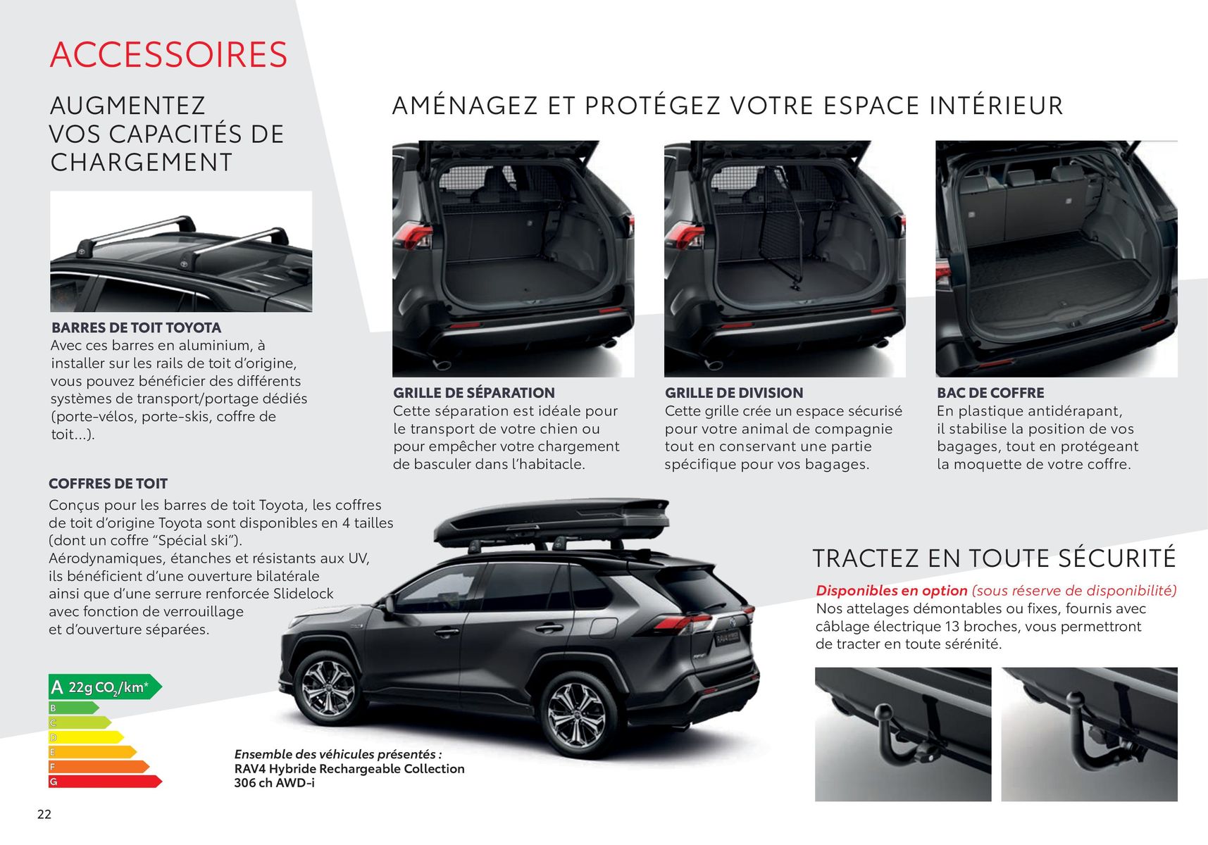 Catalogue Toyota RAV4 Hybride Rechargeable, page 00022