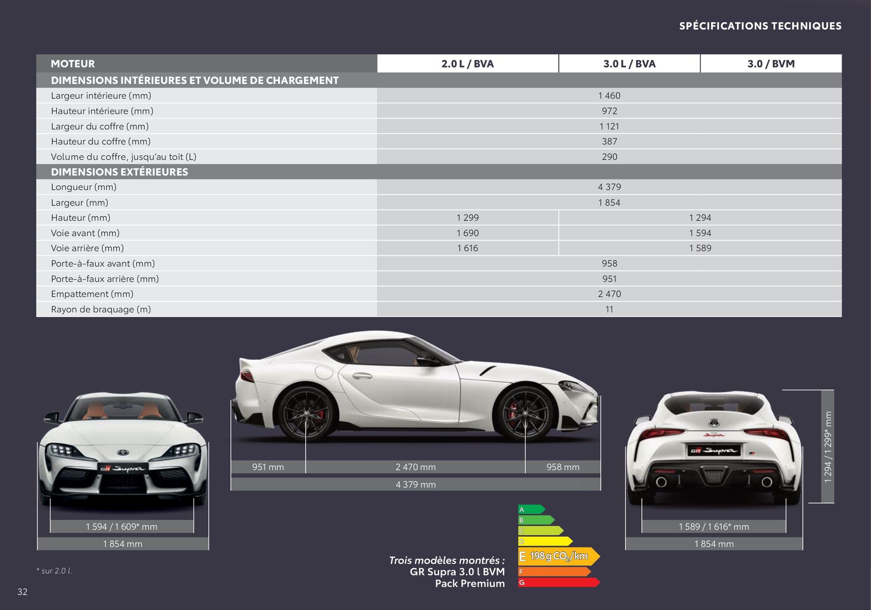 Catalogue Toyota Supra, page 00032