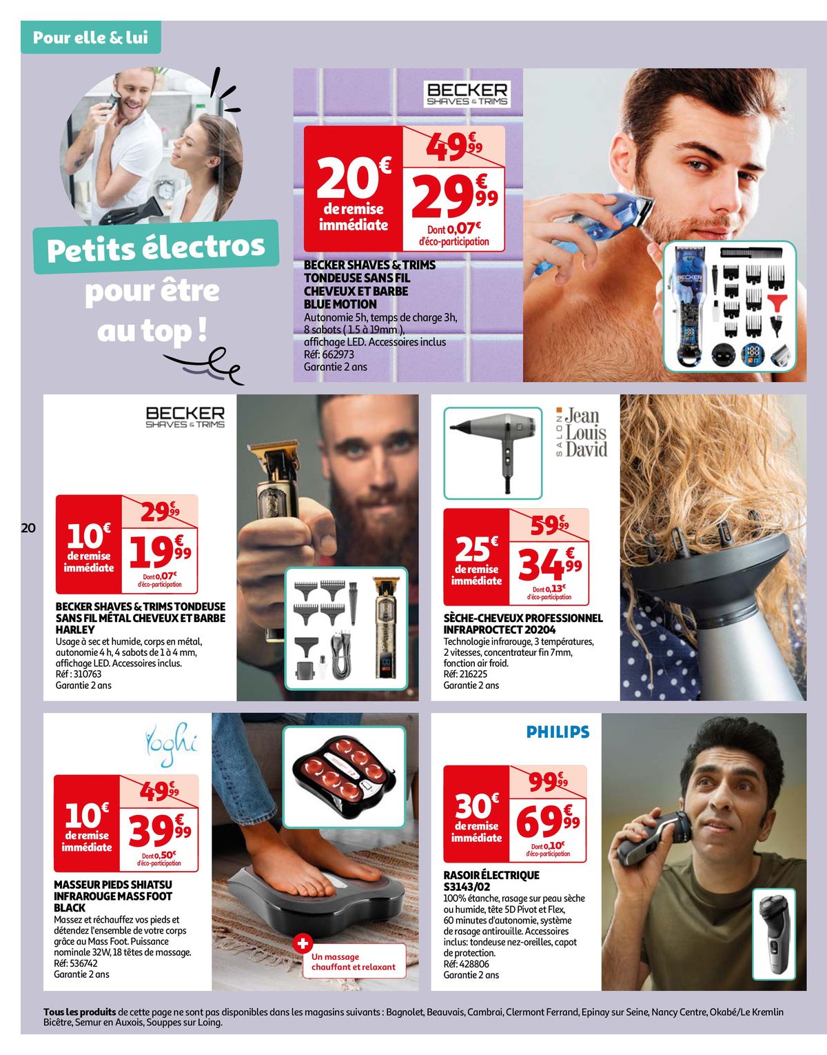 Catalogue Prenez soin de vous à prix tout doux !, page 00020