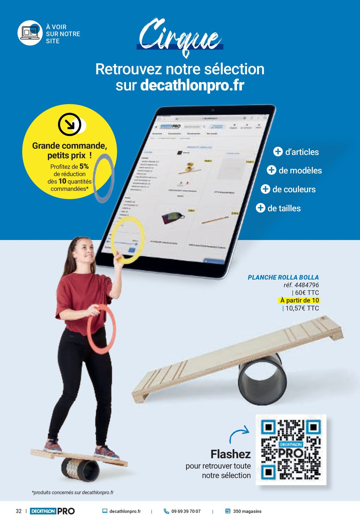 Catalogue Vous transmettez la passion du sport. On est votre plus grand supporter, page 00032