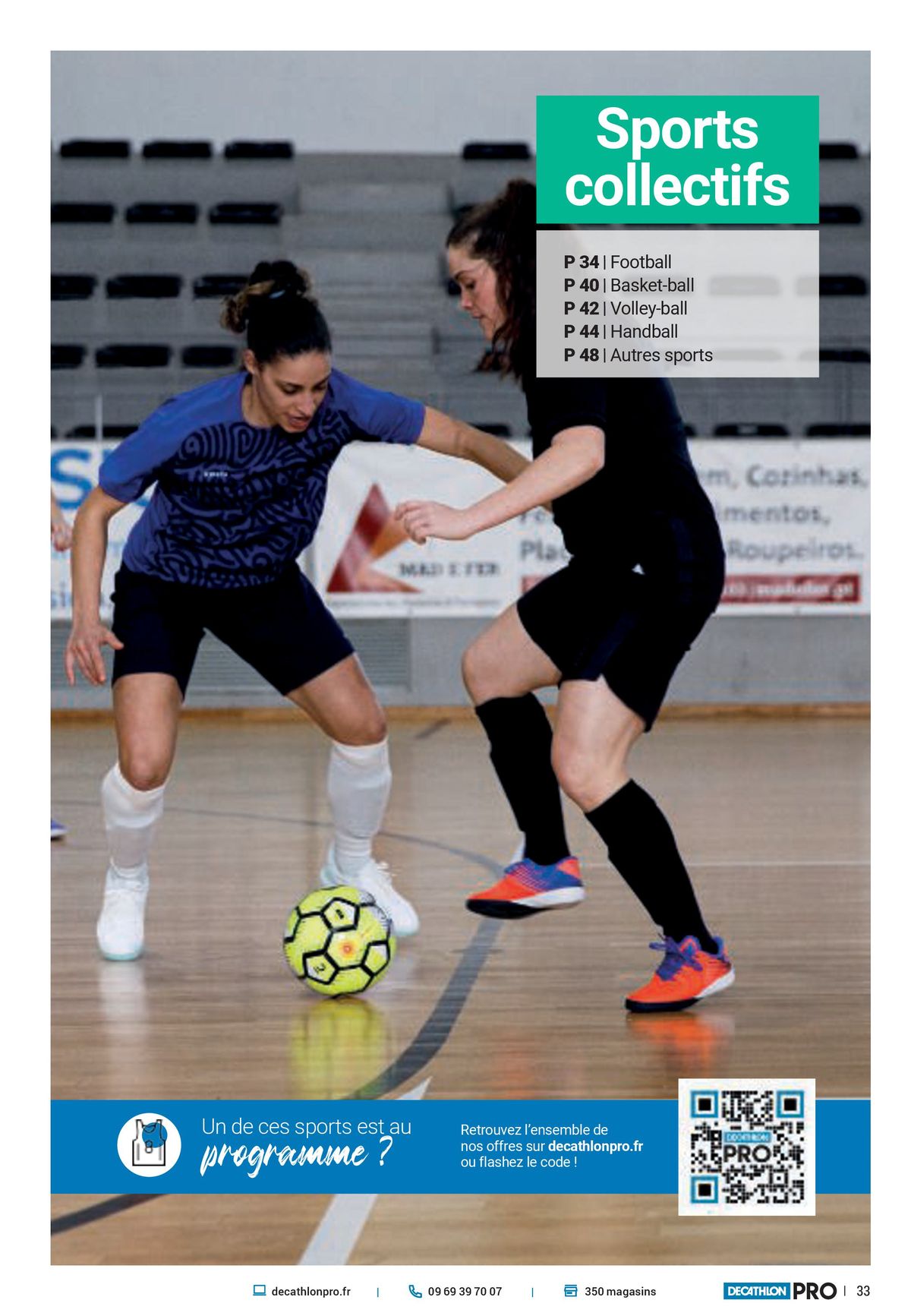 Catalogue Vous transmettez la passion du sport. On est votre plus grand supporter, page 00033