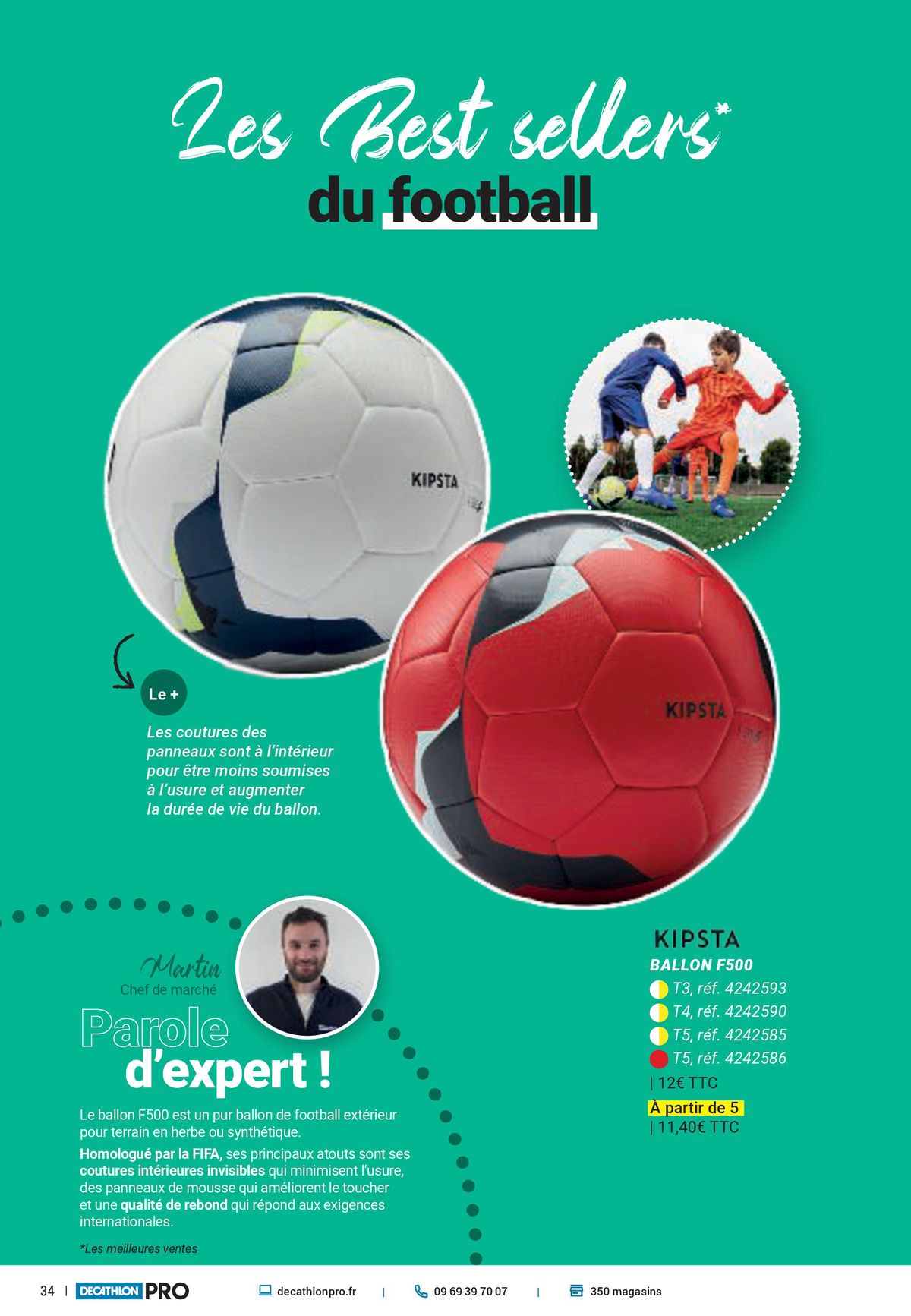 Catalogue Vous transmettez la passion du sport. On est votre plus grand supporter, page 00034