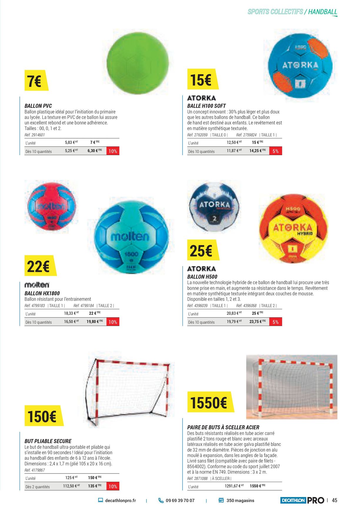 Catalogue Vous transmettez la passion du sport. On est votre plus grand supporter, page 00045