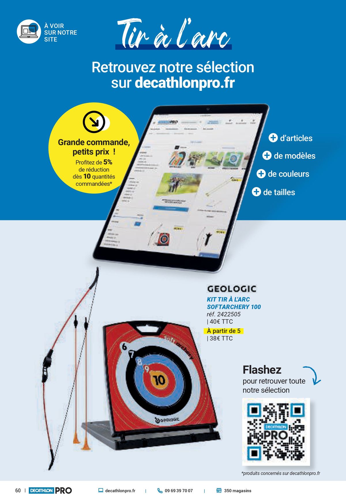 Catalogue Vous transmettez la passion du sport. On est votre plus grand supporter, page 00060