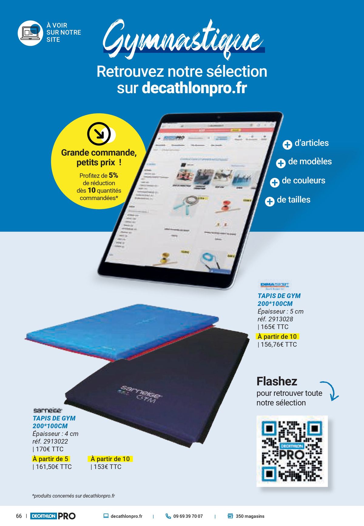 Catalogue Vous transmettez la passion du sport. On est votre plus grand supporter, page 00066