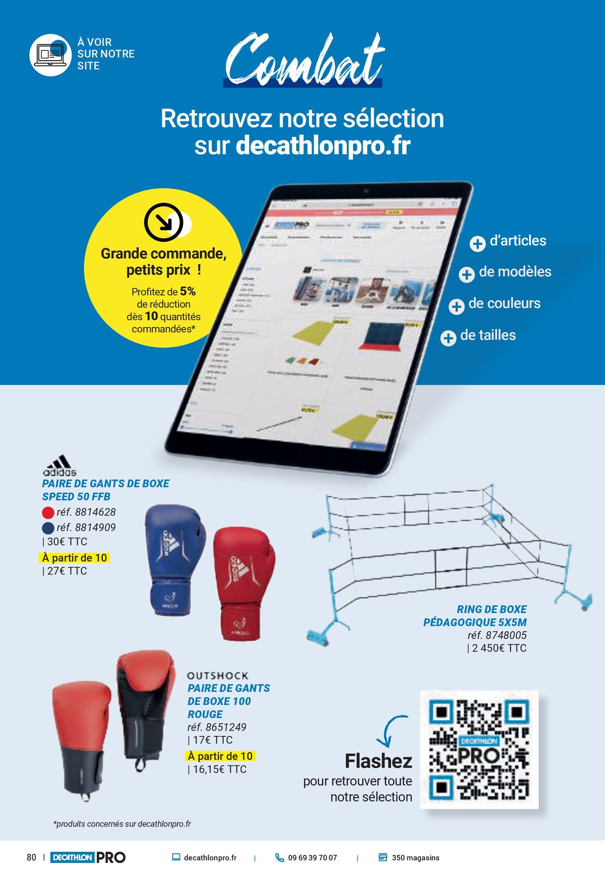 Catalogue Vous transmettez la passion du sport. On est votre plus grand supporter, page 00080