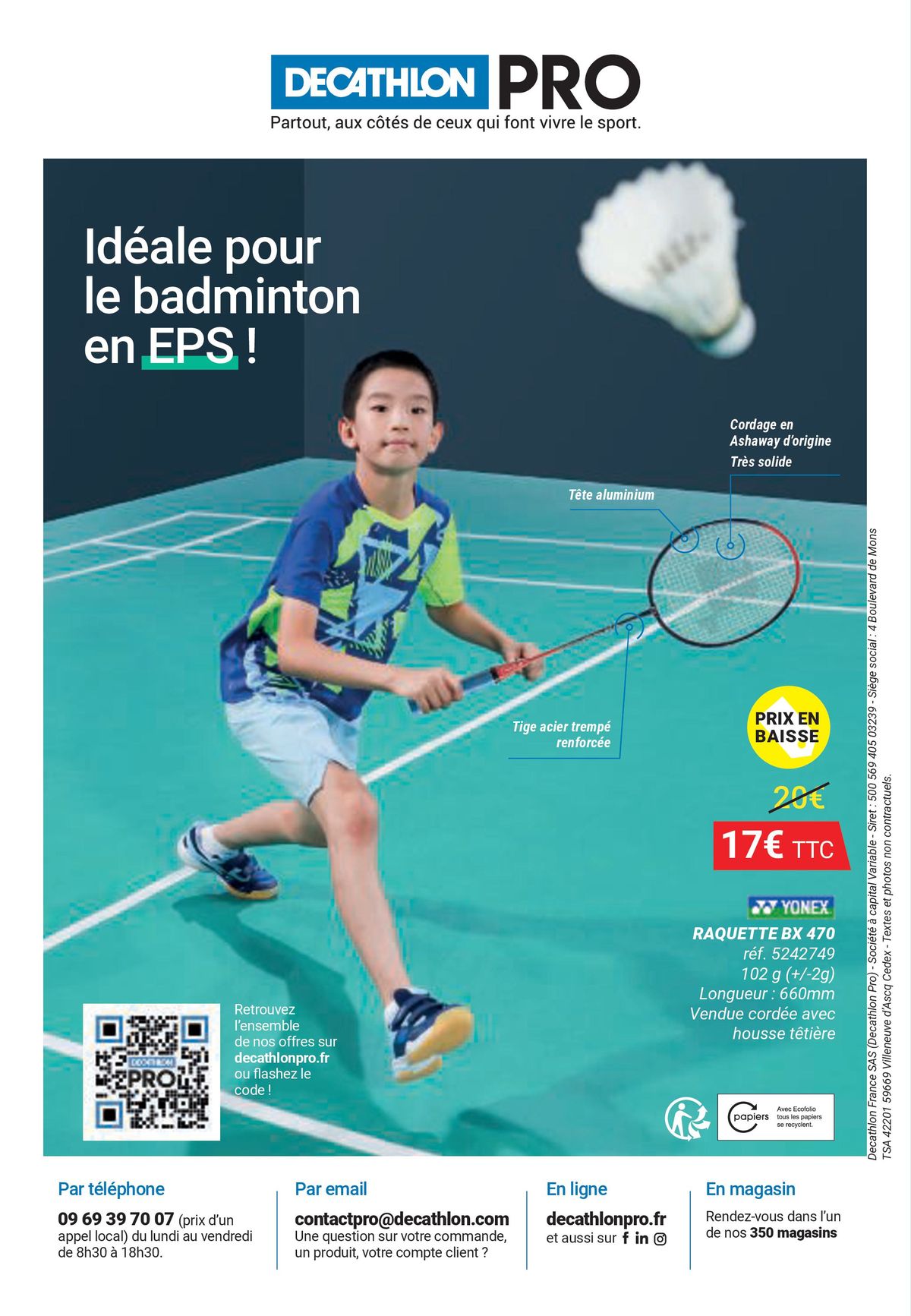 Catalogue Vous transmettez la passion du sport. On est votre plus grand supporter, page 00092