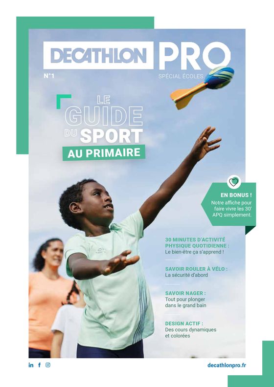 Catalogue Decathlon à Échirolles | LE GUIDE DU SPORT AU PRIMAIRE | 04/01/2024 - 30/04/2024