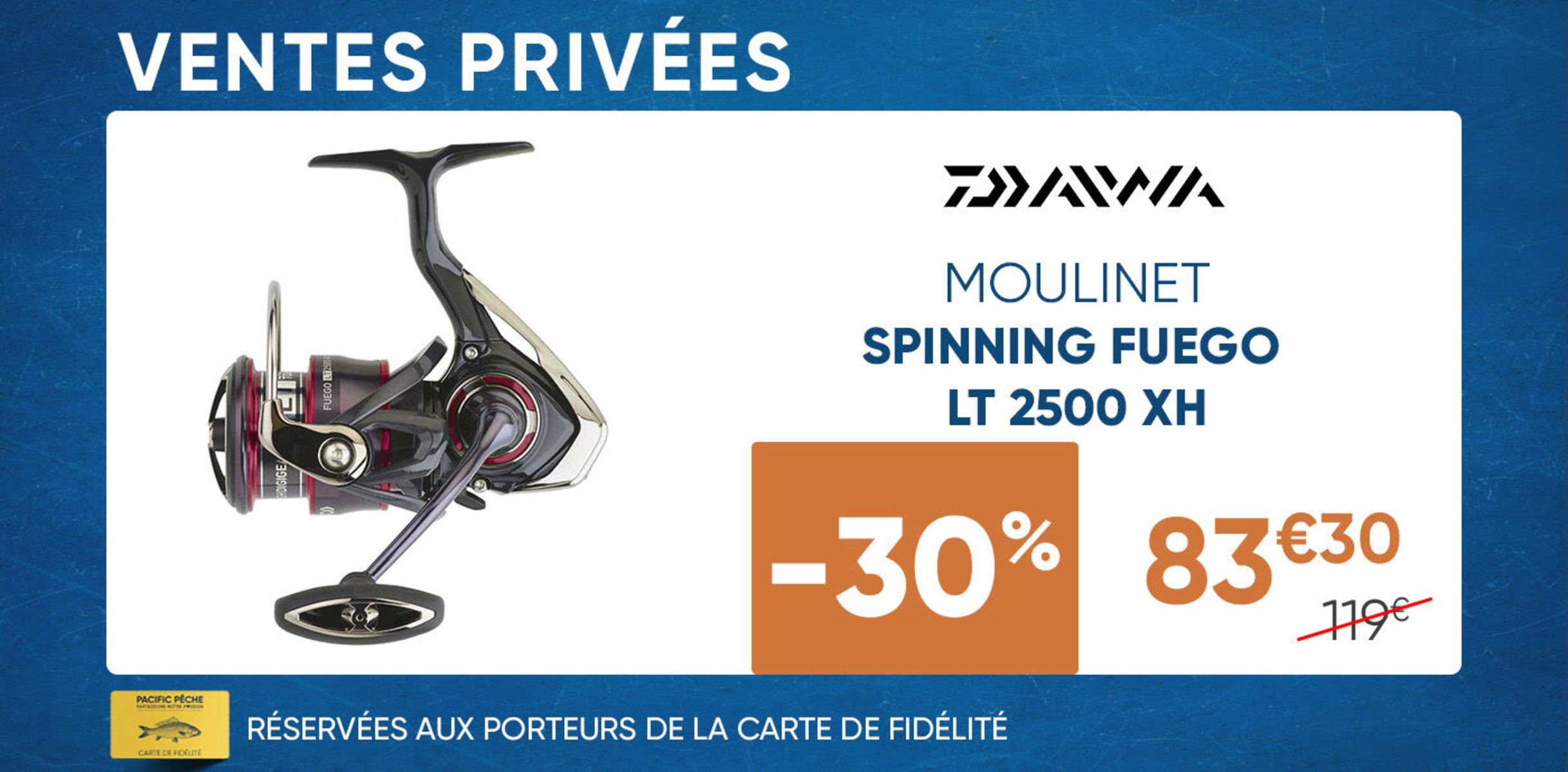 Catalogue Ventes Privées : -40% sur les moulinets Exceler 20LT de Daiwa, page 00003