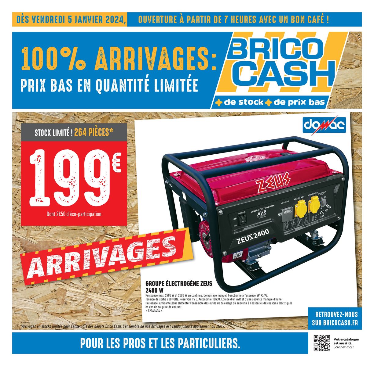 Catalogue 100% ARRIVAGES: PRIX BAS EN QUANTITÉ LIMITÉE, page 00001